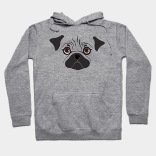 Cute puppy Pug Hoodie